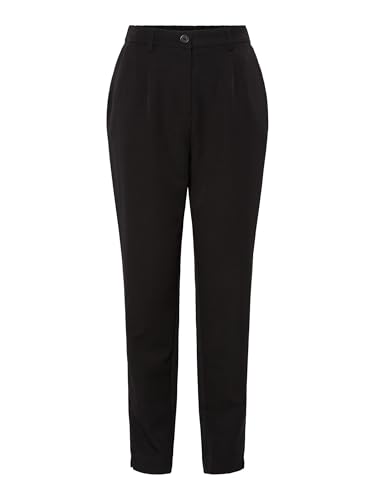 Pieces Pckamil HW pantaloni neri taglia 36 vita alta
