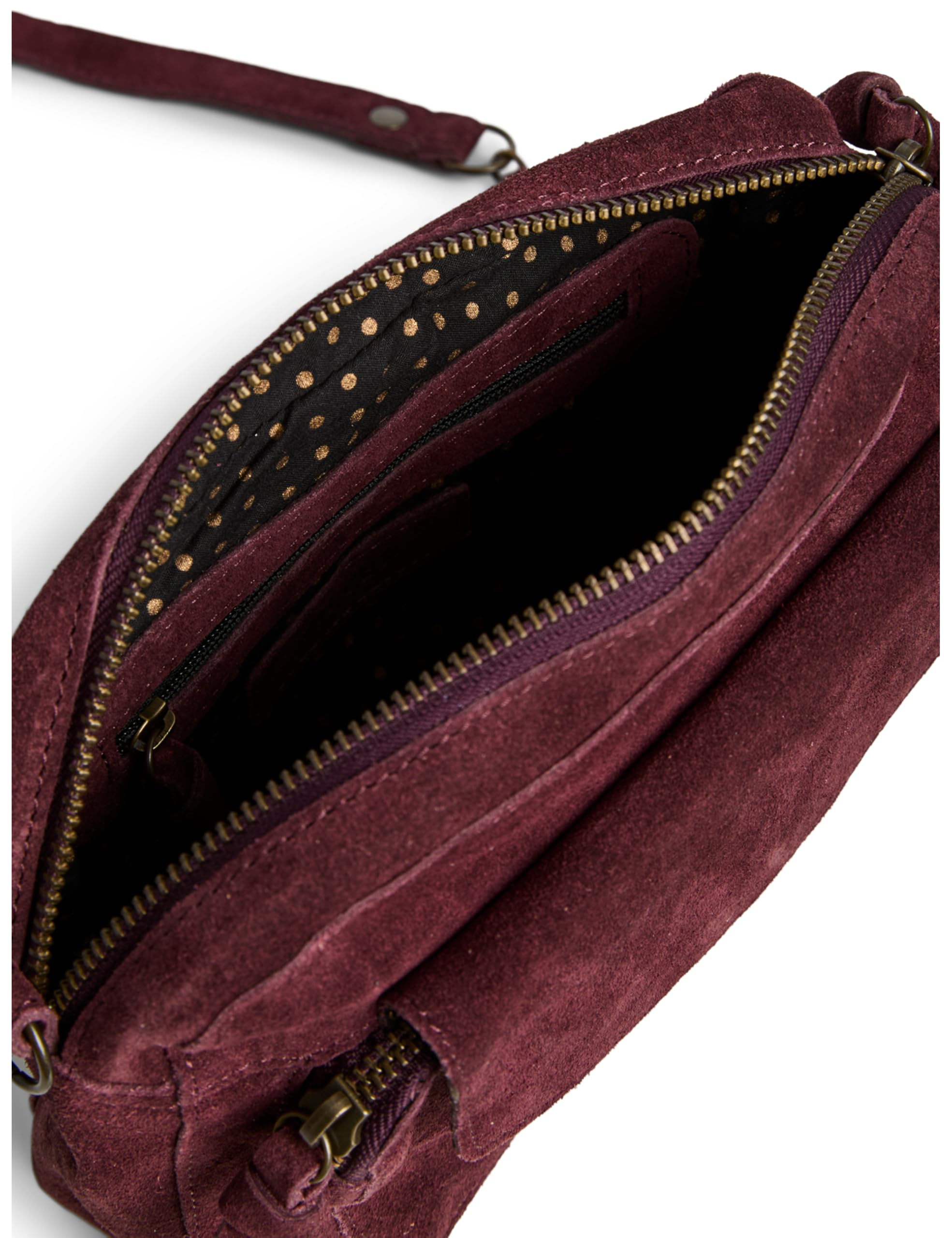 Pieces Pcnaina Suede Cross Over Fc borsa tracolla