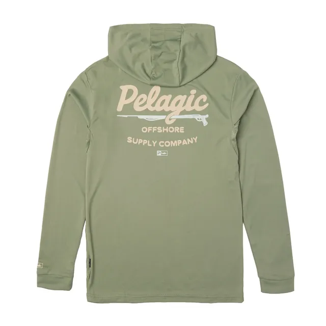 Pelagic Aquatek Gunner maglia pesca bambino Mangrove