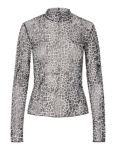 Pieces Pcjeshi LS maglietta donna collo alto uso quotidiano