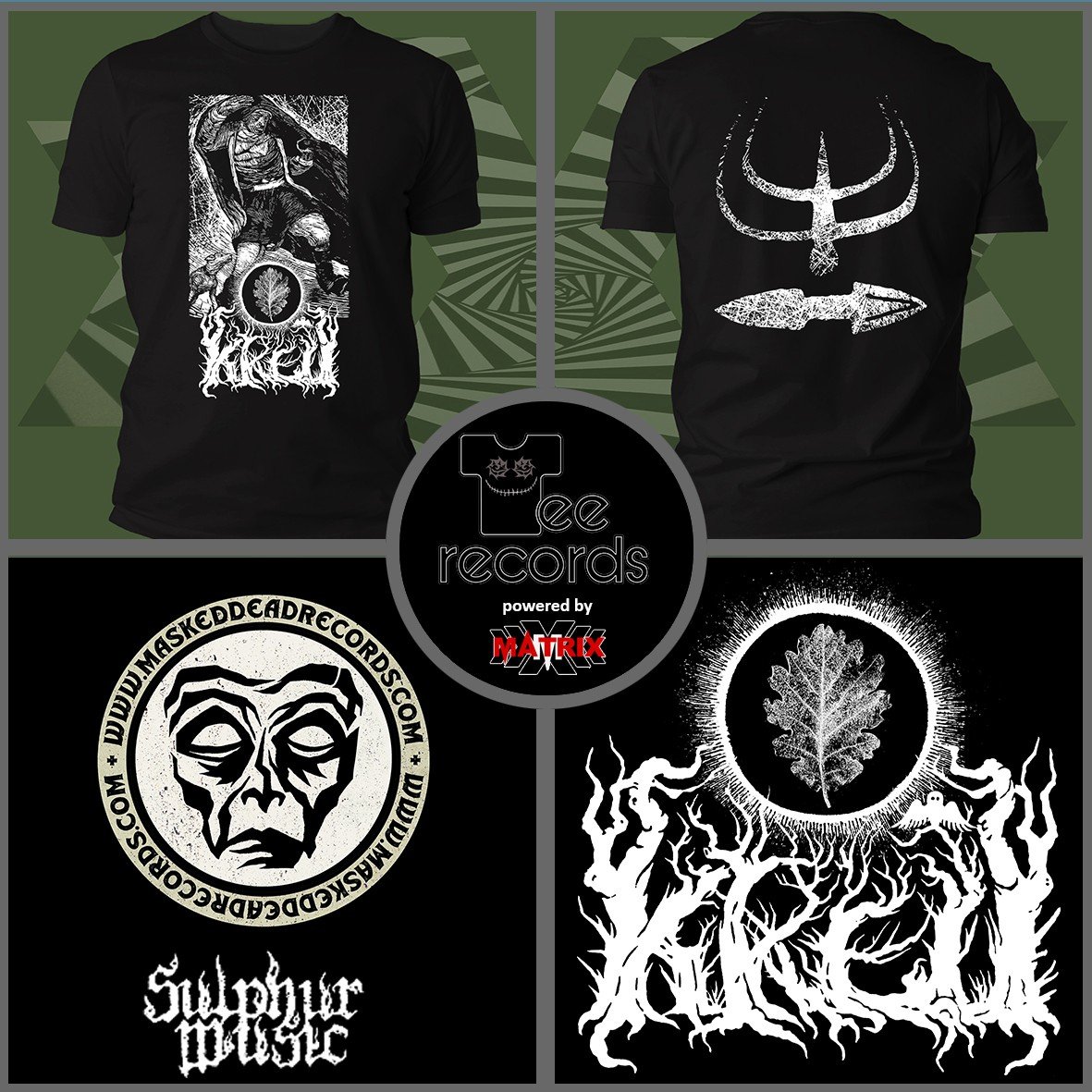 Matrix Music Store Kreu Pastore t-shirt cotone organico