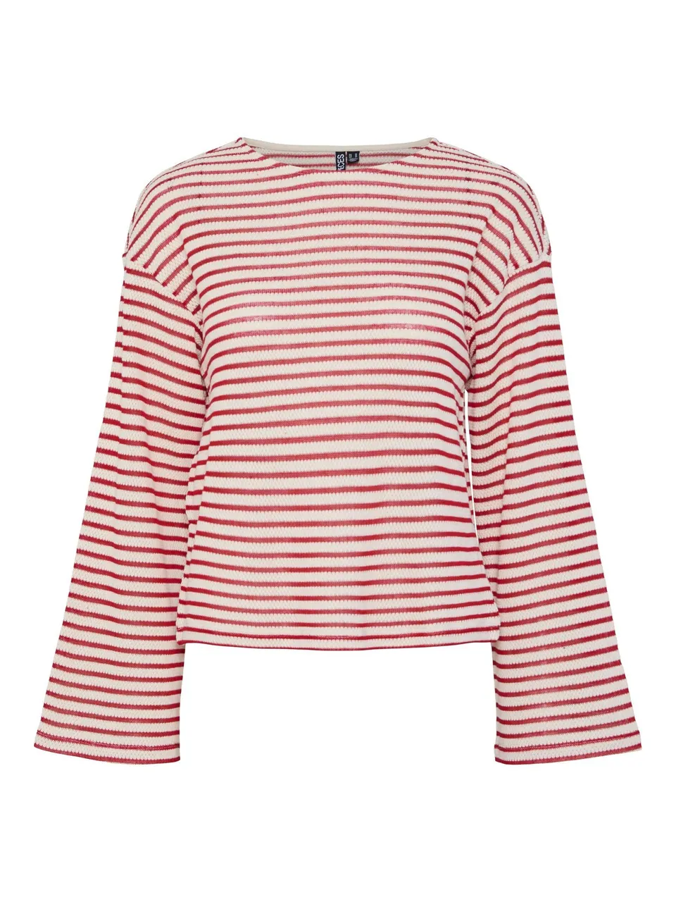 Pieces Pcmanilla LS O-Neck maglia donna manica lunga quotidiana