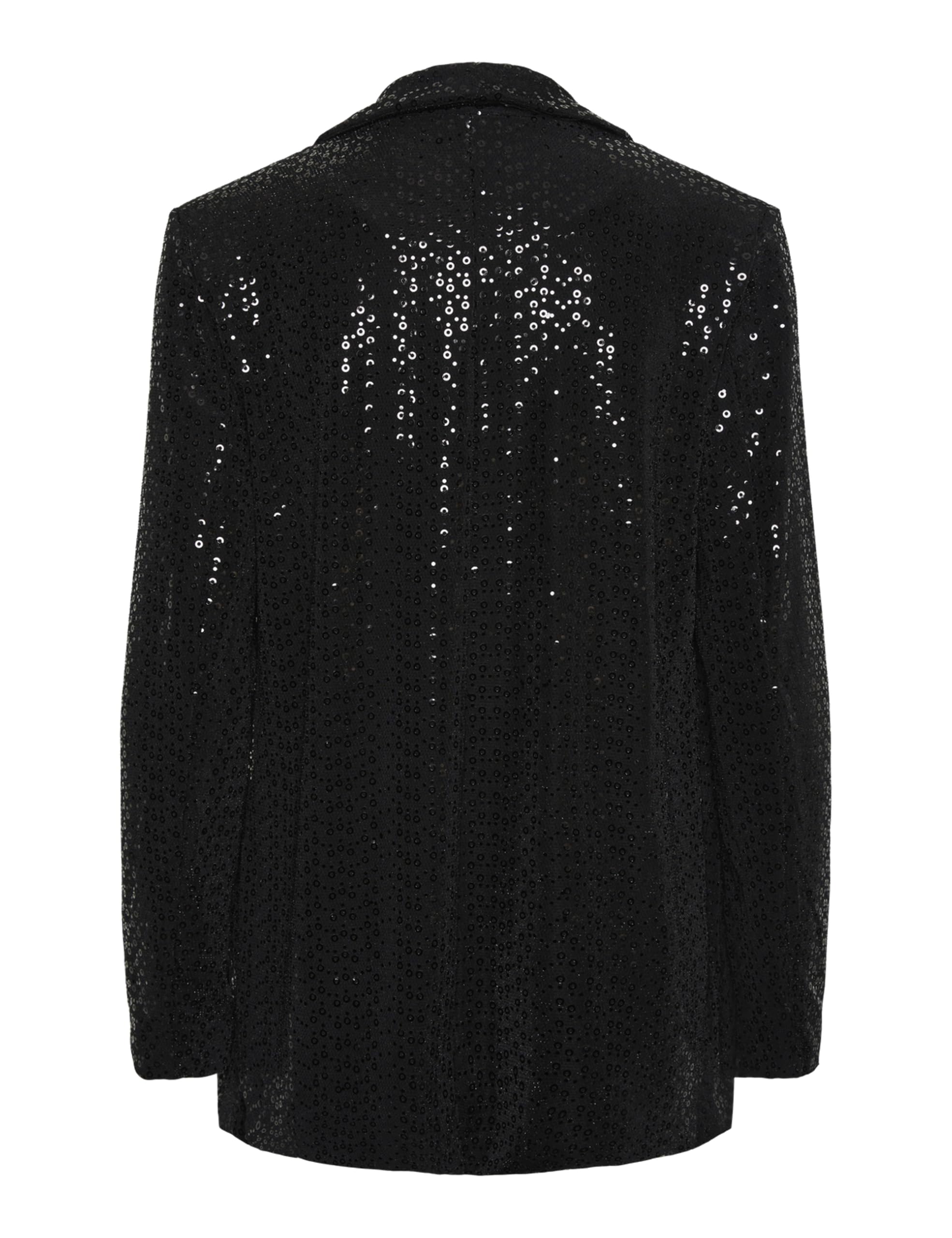 PIECES PCSIDDY blazer donna nero paillettes