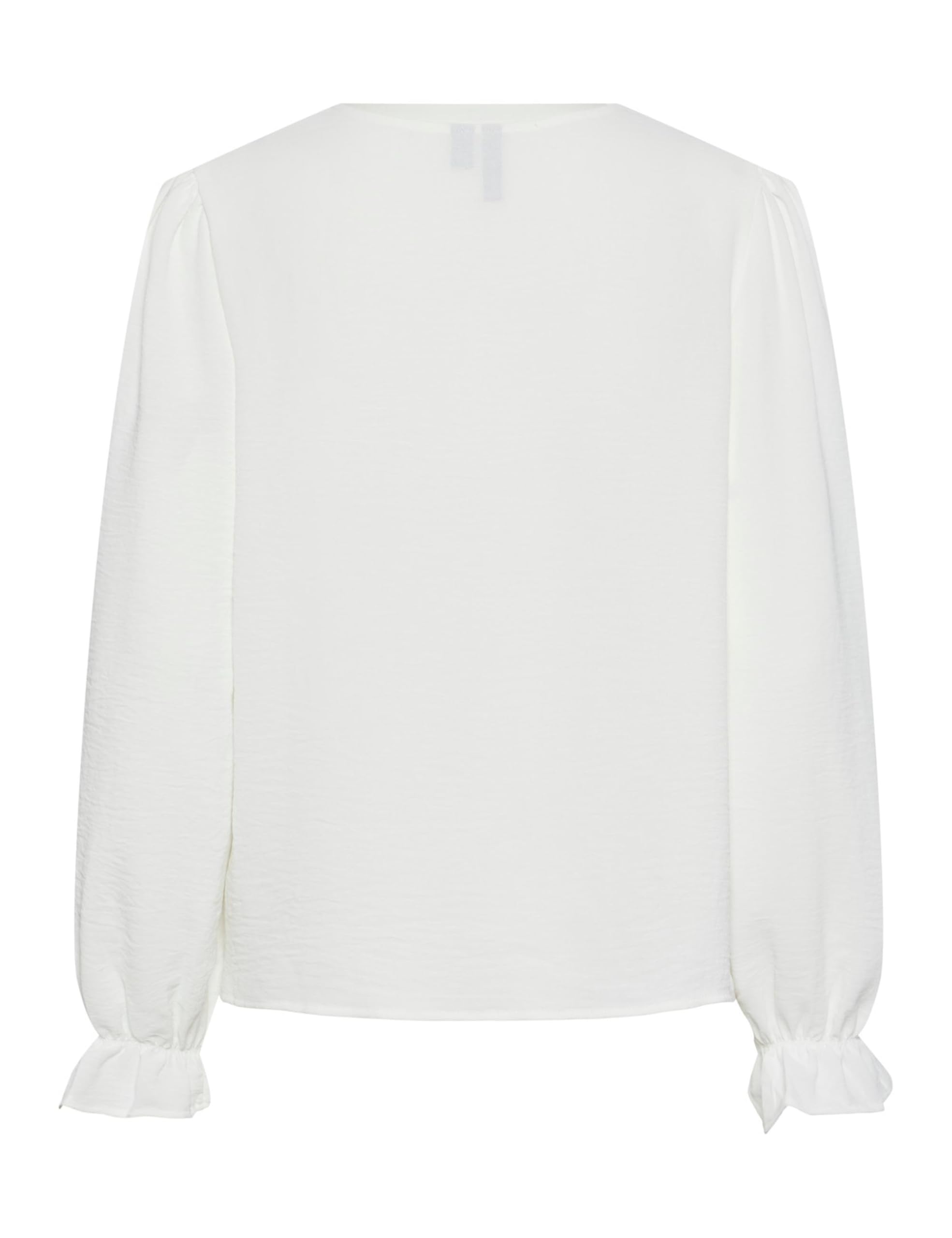 Pieces Pctiffany LS V-Neck camicia donna L maniche lunghe