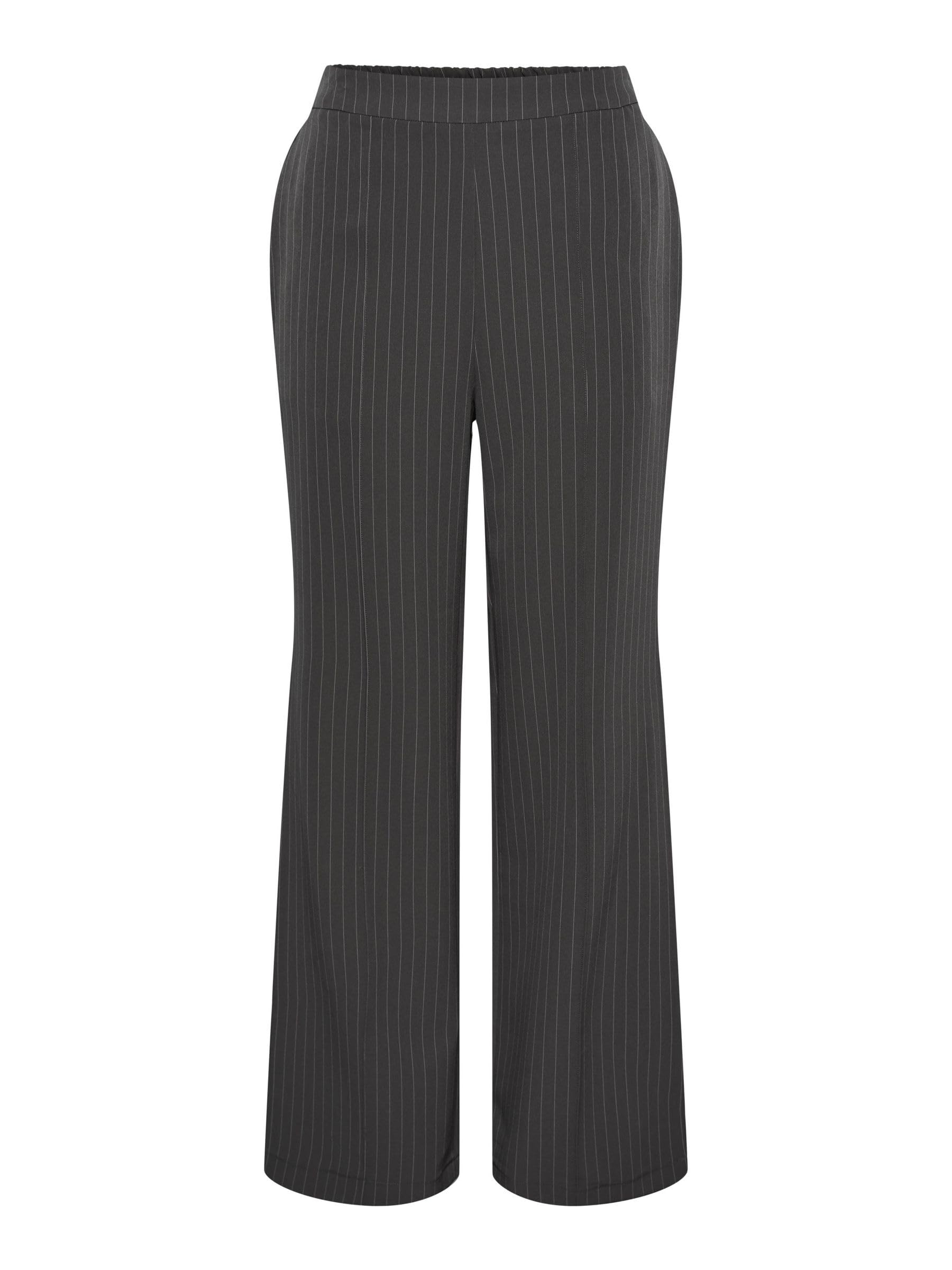Pieces Pcbozzy HW pantaloni larghi donna a righe