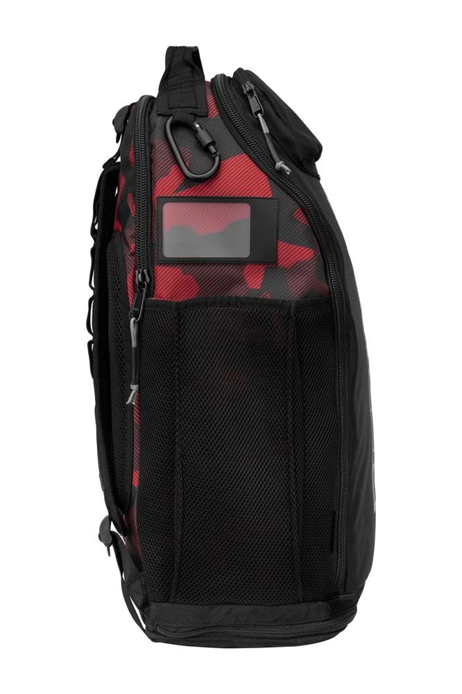 Pitbull Airway Hilltop XL zaino uomo rosso-nero nylon