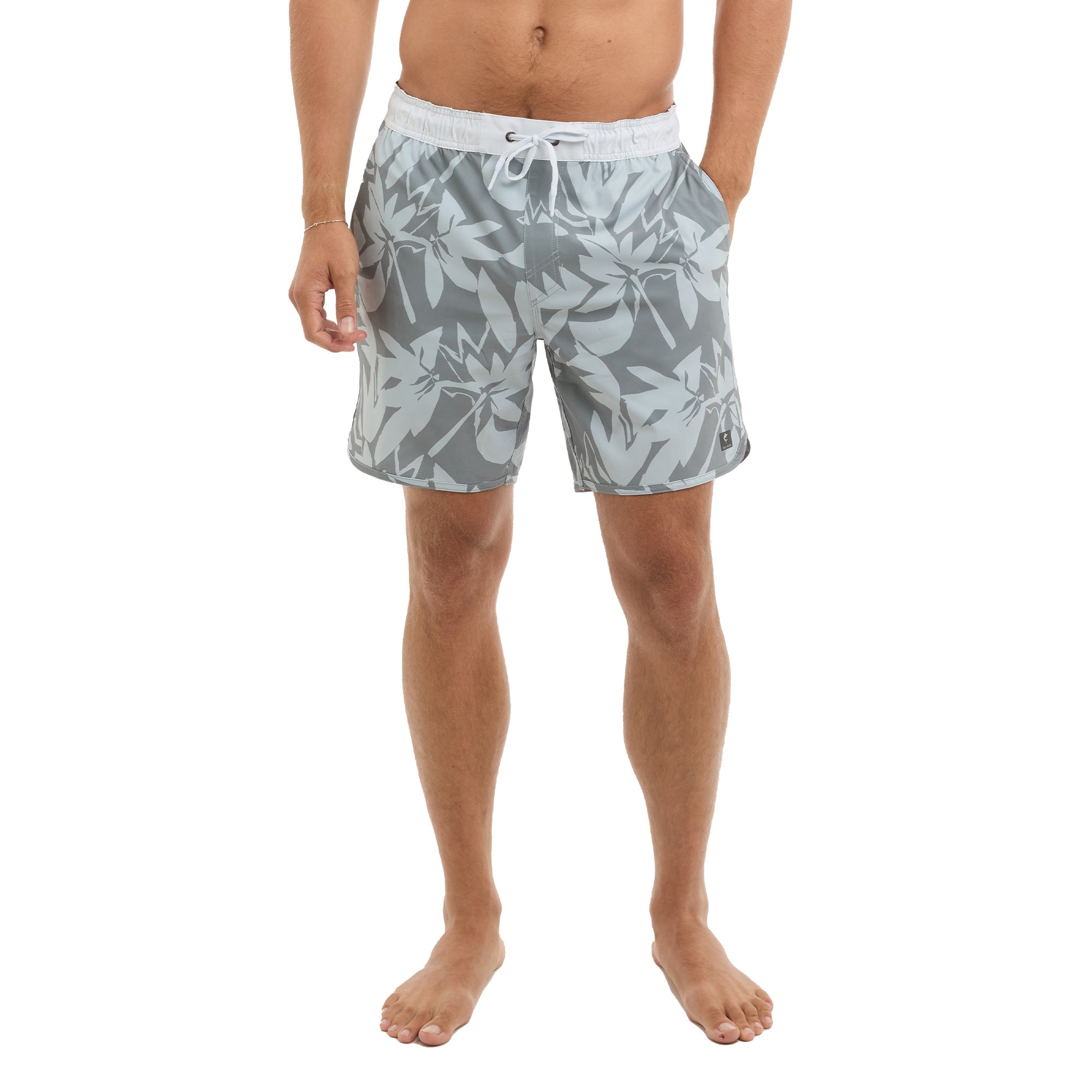 Pelagic Downswell 18 boardshort uomo grigio idrorepellente