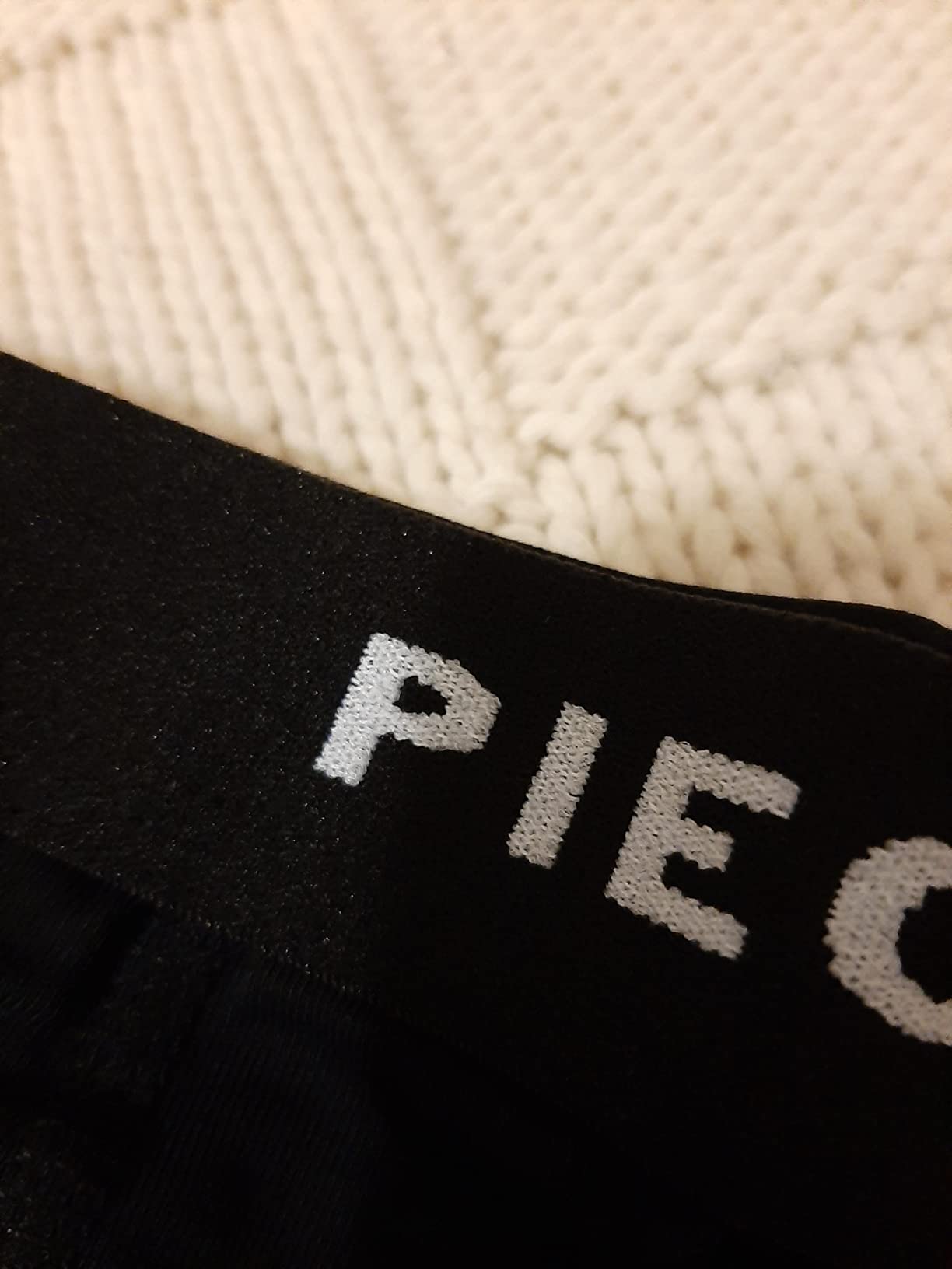 Pieces PCLOGO Lady boxer donna in cotone uso quotidiano