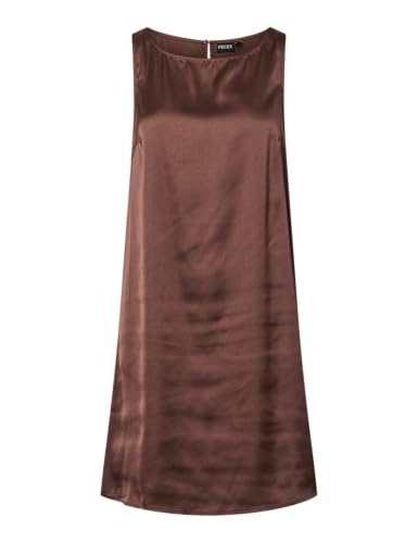 Pieces Pctasin SL Short Dress Vestito Donna S