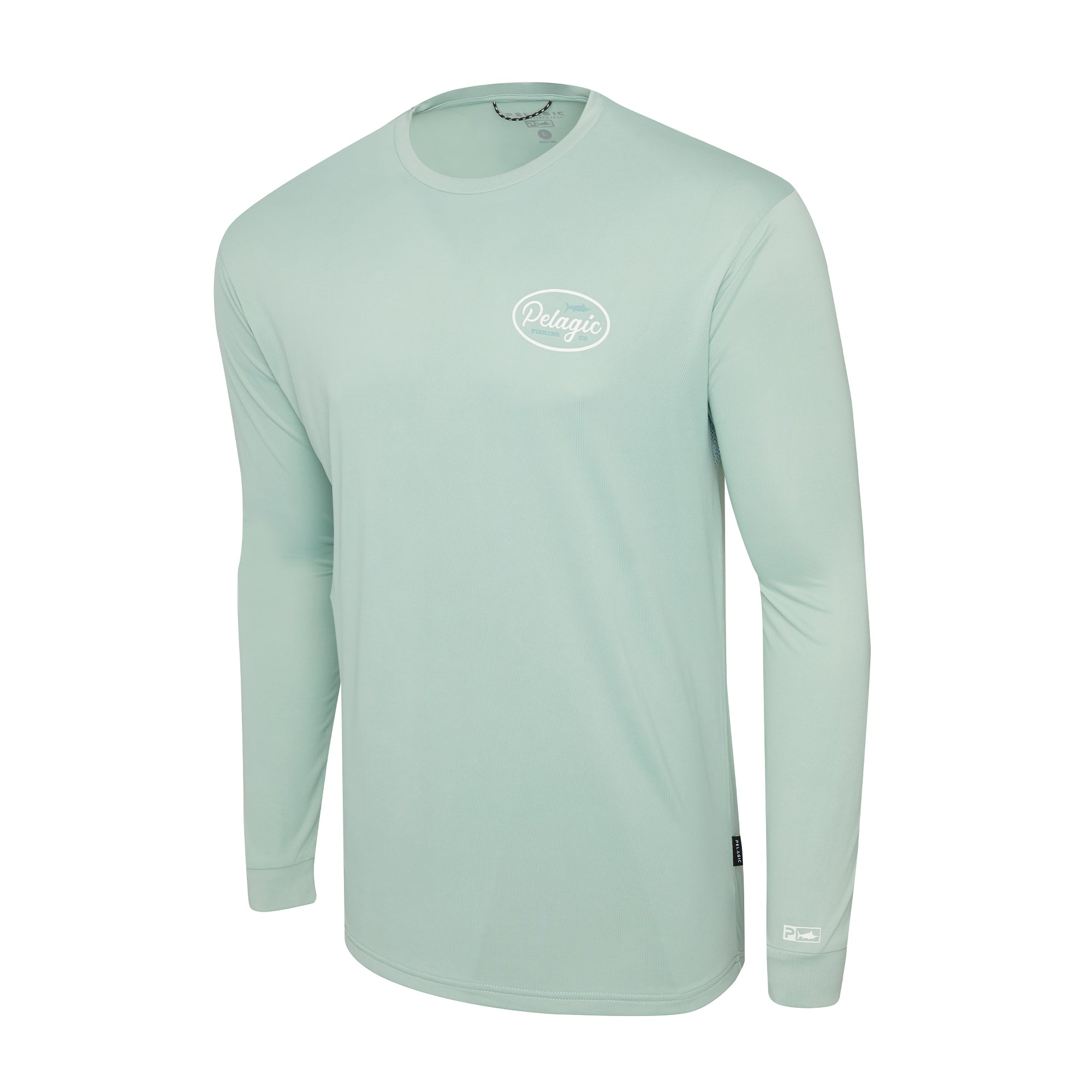 Pelagic Aquatek Circled maglia pesca salvia UPF 50+