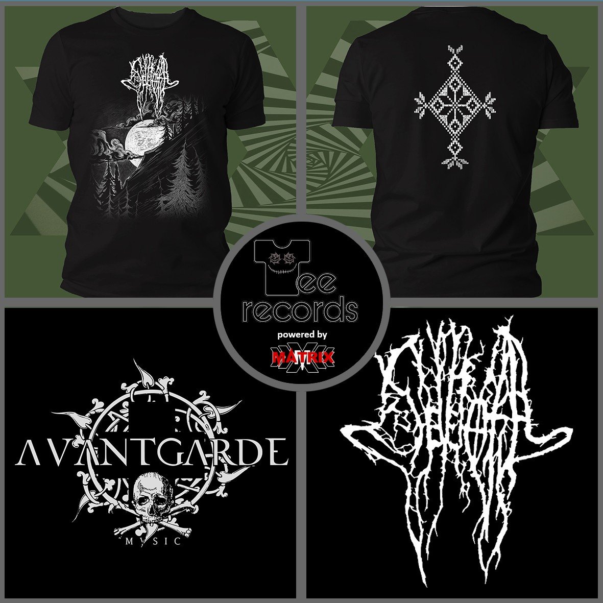 Matrix Music Store Records Severoth By The Way Of Light t-shirt cotone bio