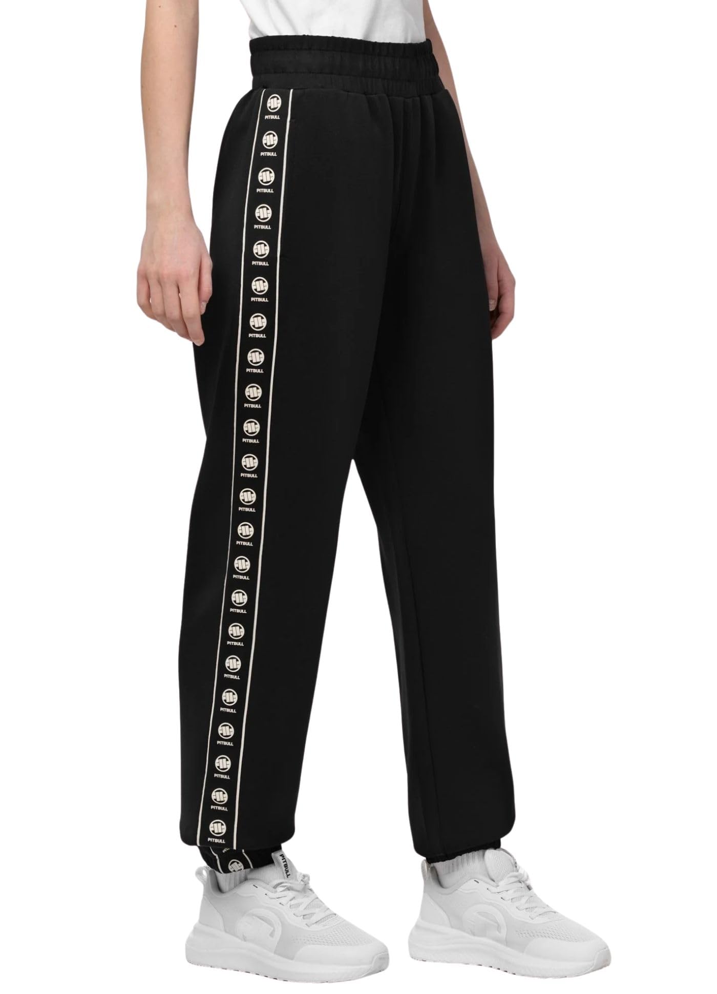 Pitbull Verona pantaloni tuta donna regular fit elasticizzati