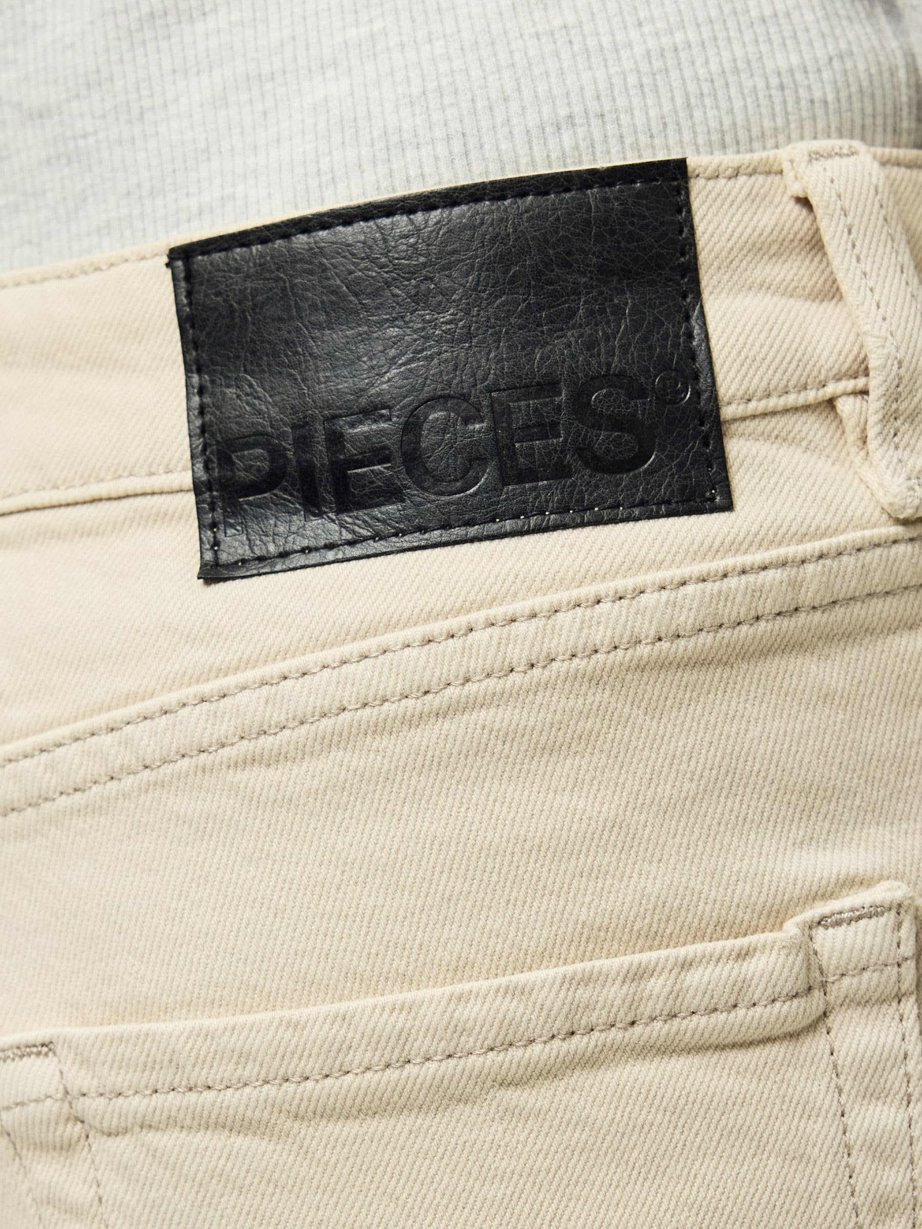 Pieces Pcgrace MW Barrel Ank jeans donna barrel caviglia