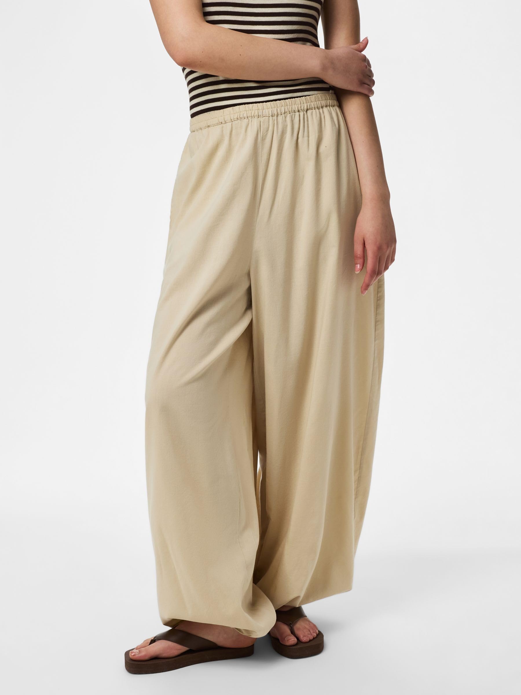 Pieces Pcsmilla MW Balloon pantaloni balloon donna