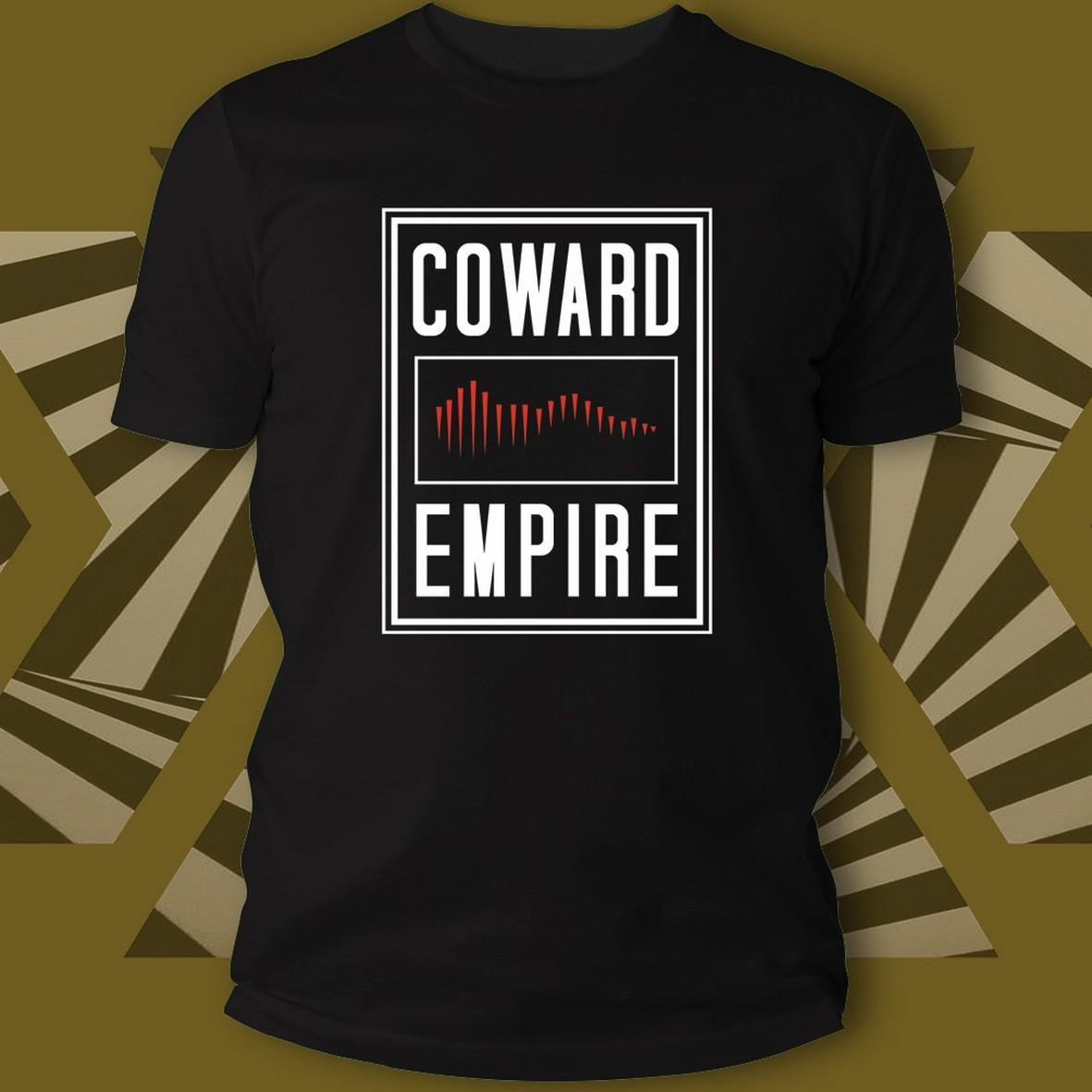 Matrix Music Store Tee-Records Coward Empire Logo t-shirt cotone organico