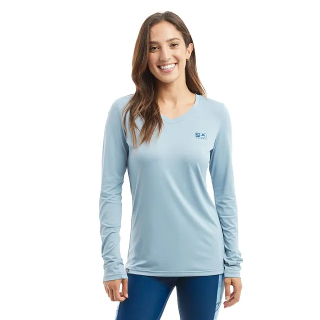 PELAGIC Ws Aquatek Maglia Pesca Donna Slate UPF 50+