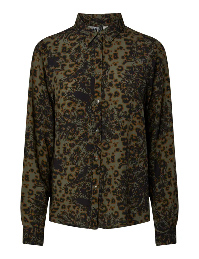 Pieces Pctierce LS camicia donna taglia M