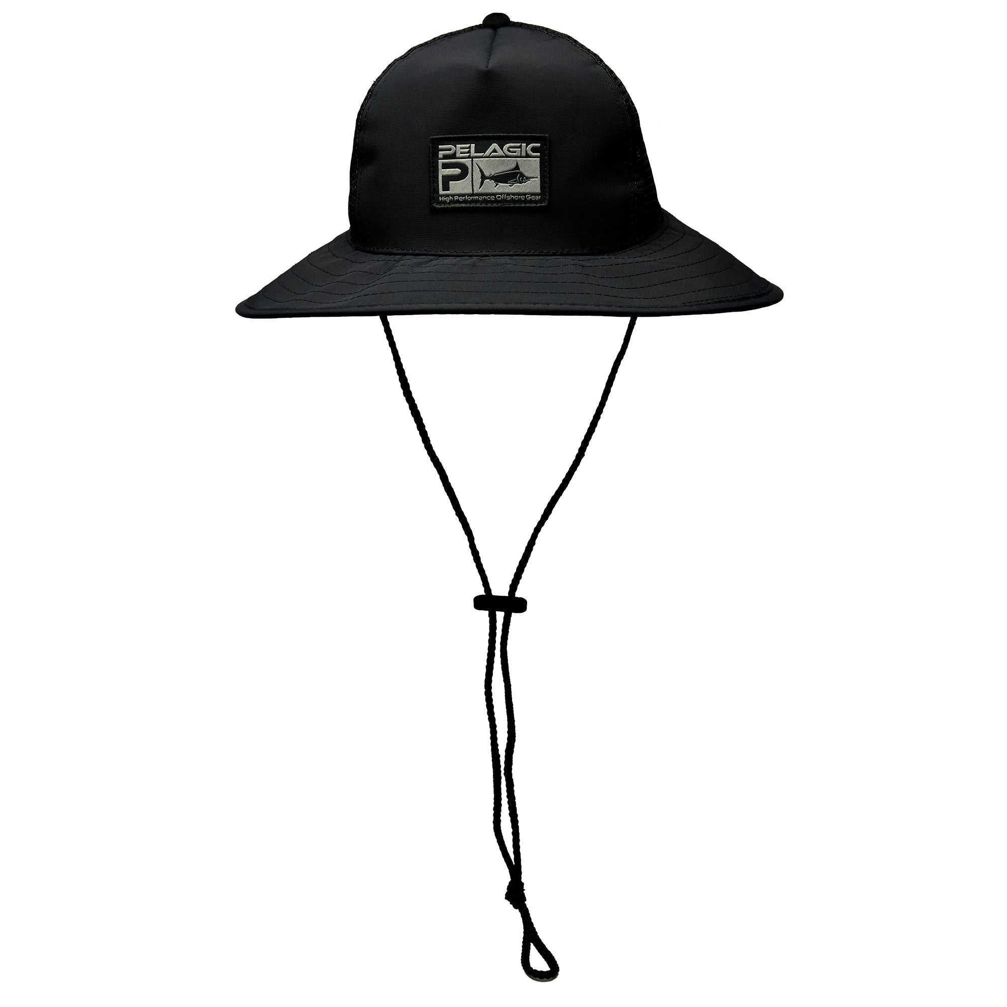 Pelagic Brimmer Deluxe cappello Black tesa larga