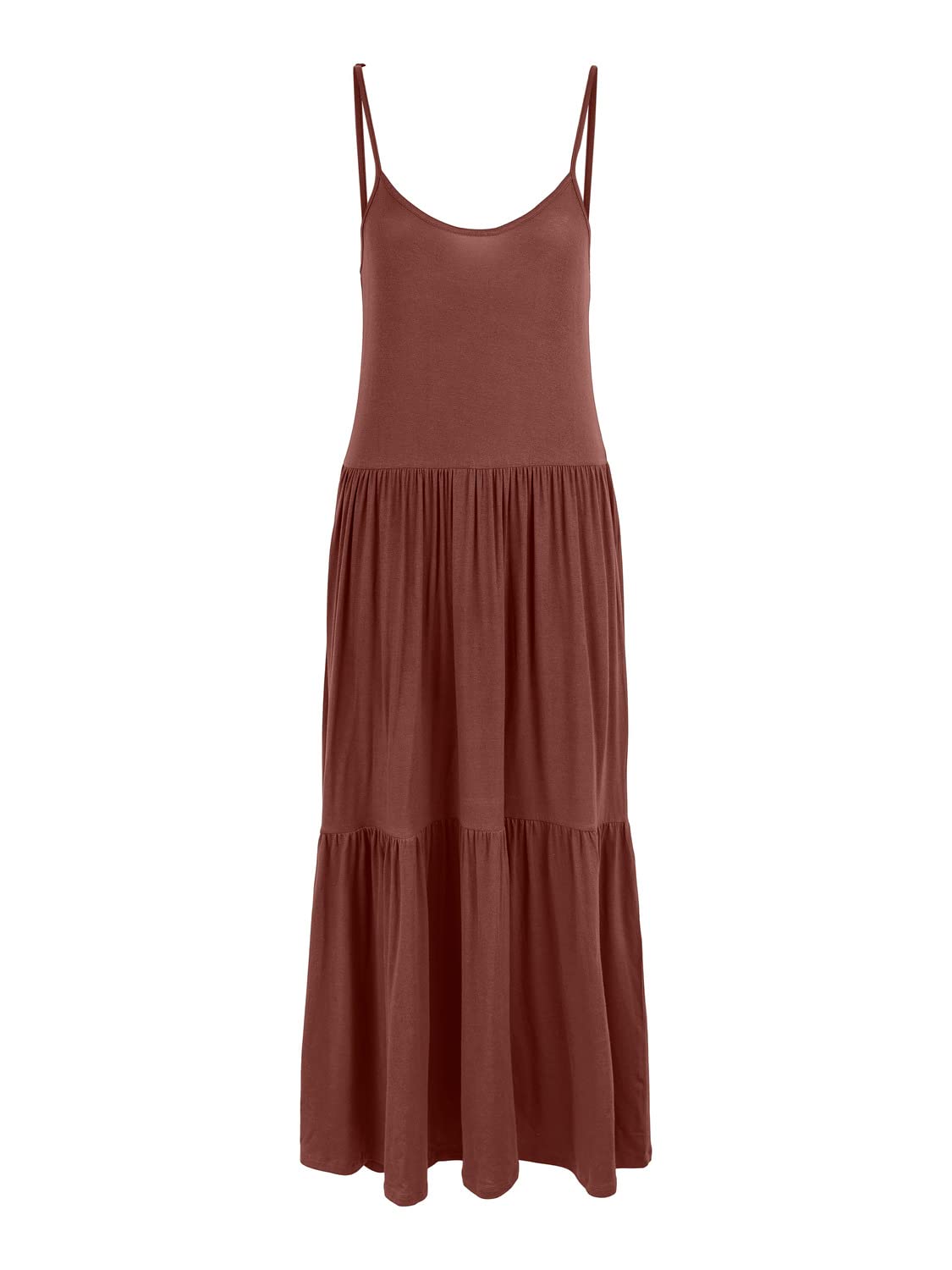 Pieces Pcneora Strap vestito midi donna elegante