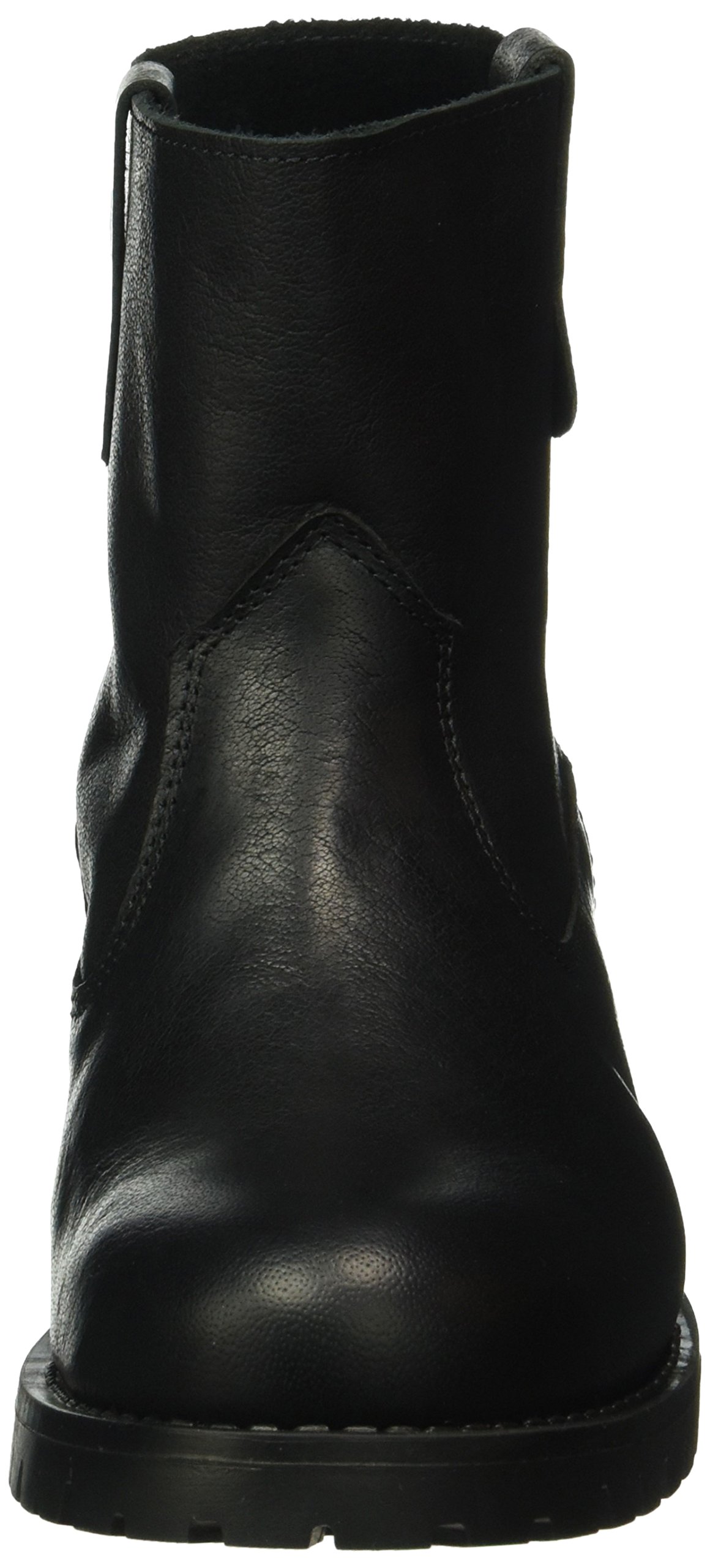 Pieces Psvaha New Boot stivali donna neri in pelle
