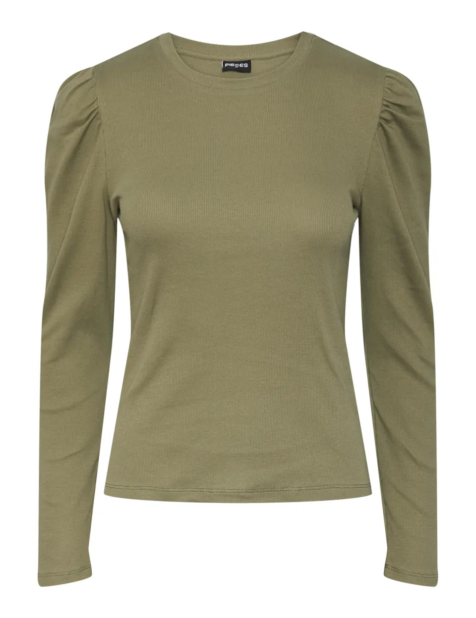 Pieces PcJanna Maglietta Maniche Lunghe Verde XS