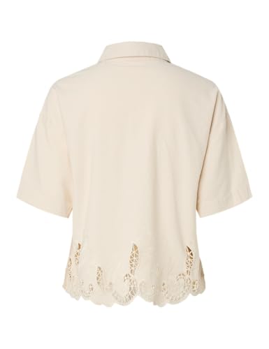 Pieces Pcpiper SS Camicia Denim Donna Taglia L Comoda