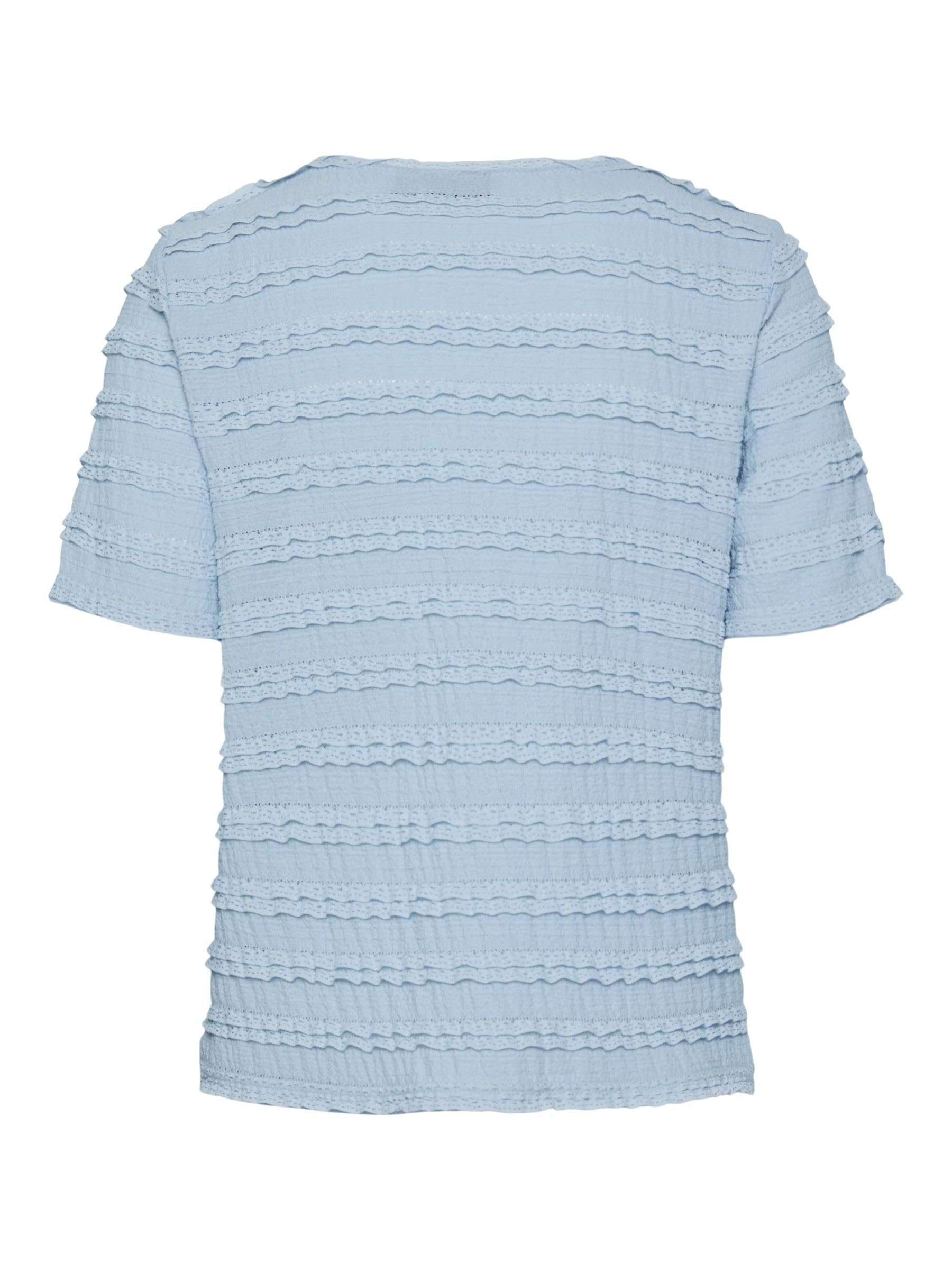 Pieces Pcanine SS O-Neck Top t-shirt donna L girocollo