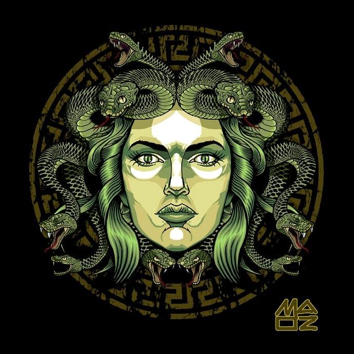Matrix Music Store Maoz Gorgon t-shirt unisex stampa digitale