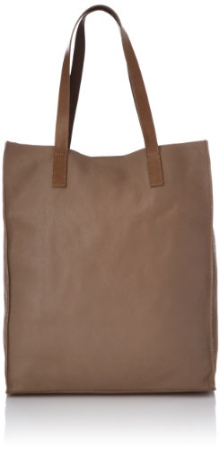 Pieces Filina Leather Net shopper donna pelle rete