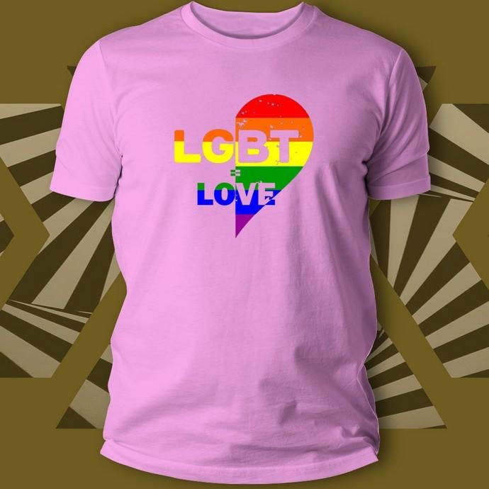 Matrix Music Store Rex Pride LGBT Love t-shirt unisex stampa