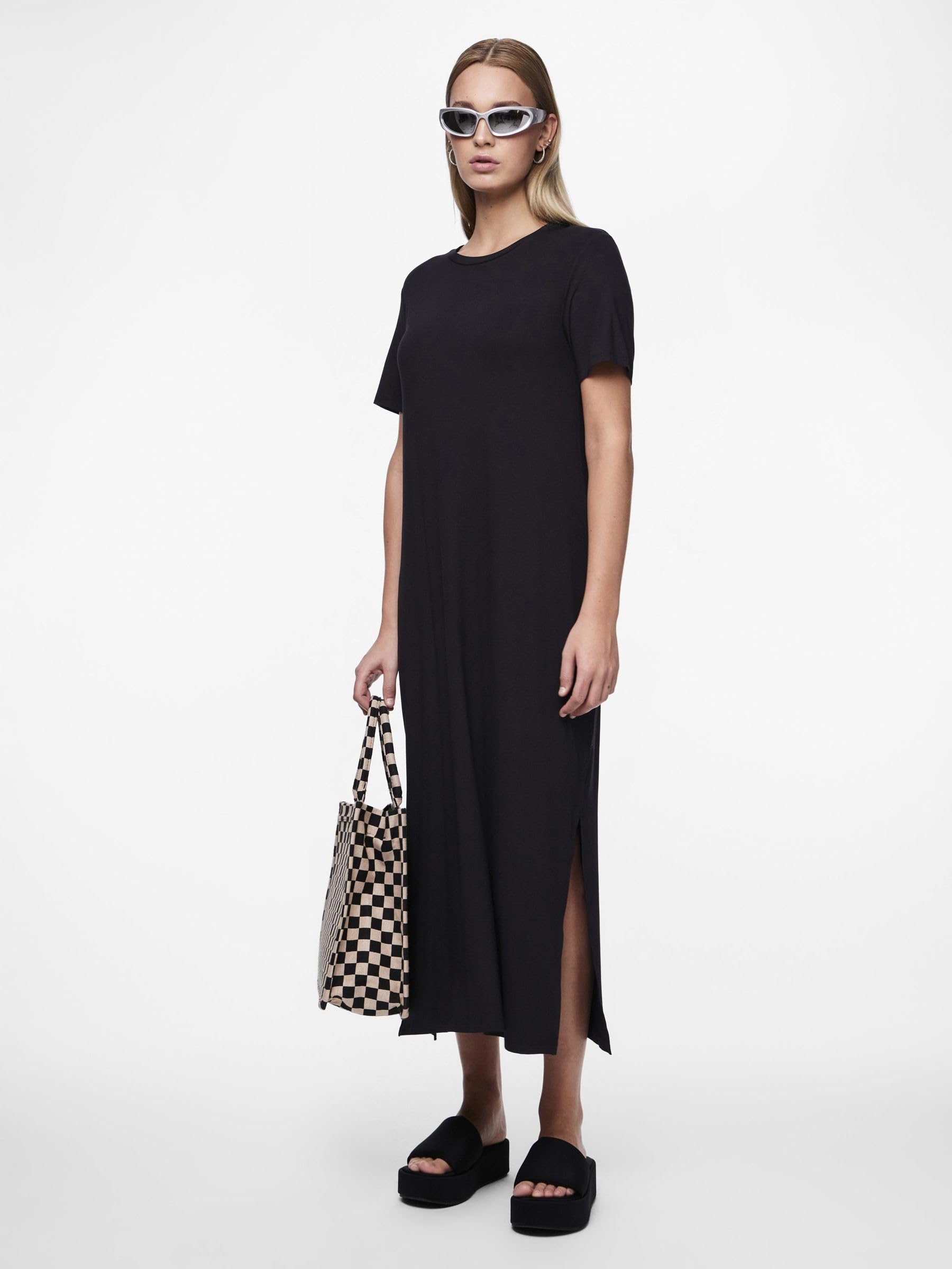Pieces Psofia Maxi vestito donna lungo taglia S