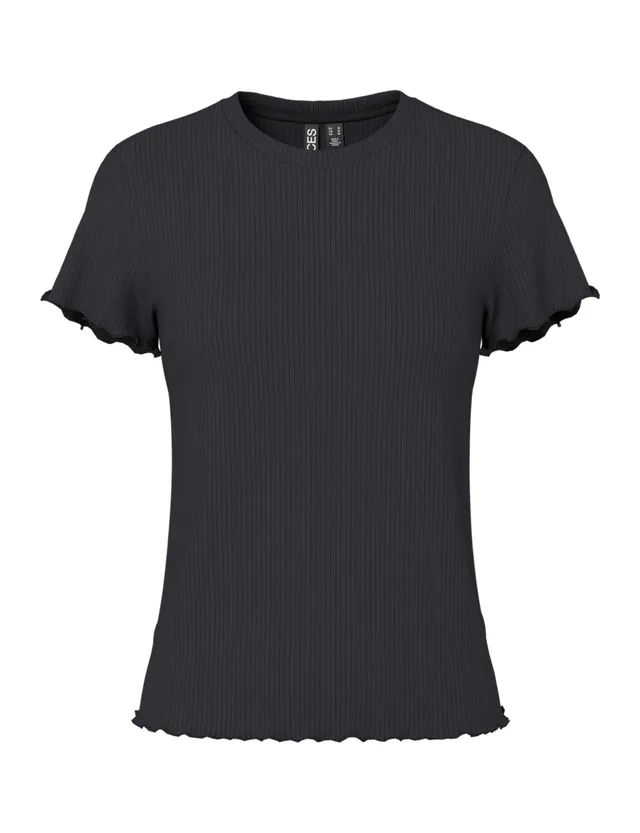 Pieces Pcnicca t-shirt donna manica corta cotone