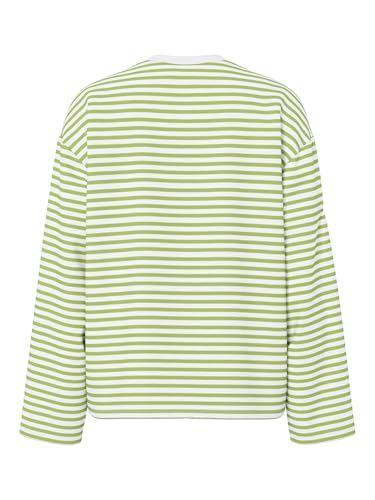 Pieces Sadie Long Sleeve T-Shirt XL maglia cotone oversize