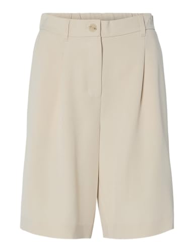 Pieces Pckamil Shorts Pantaloncini XS Conchiglia