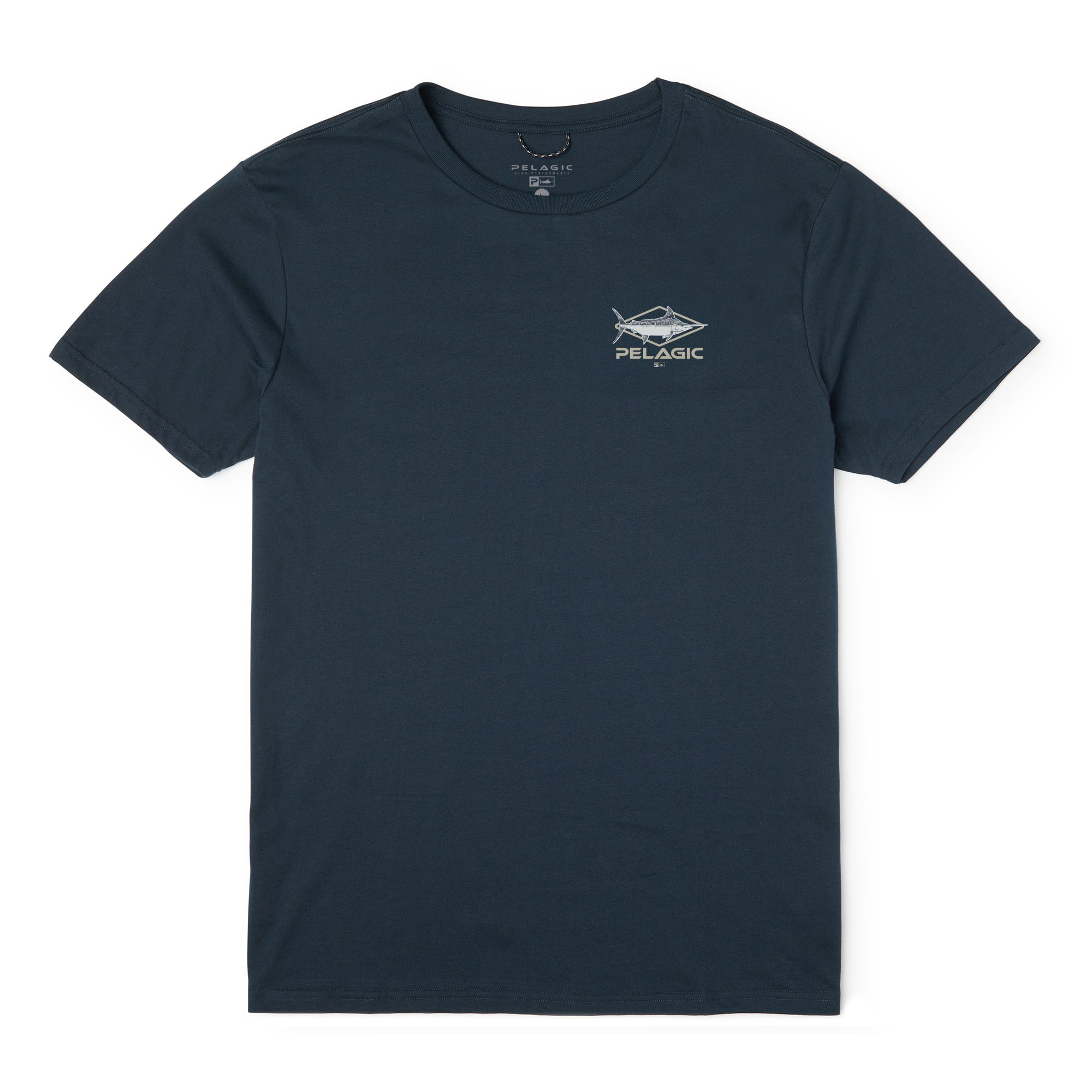Pelagic Big Blue t-shirt uomo blu navy in cotone