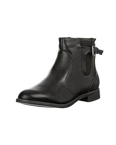 Pieces Pssha stivaletti donna neri fibbia 41