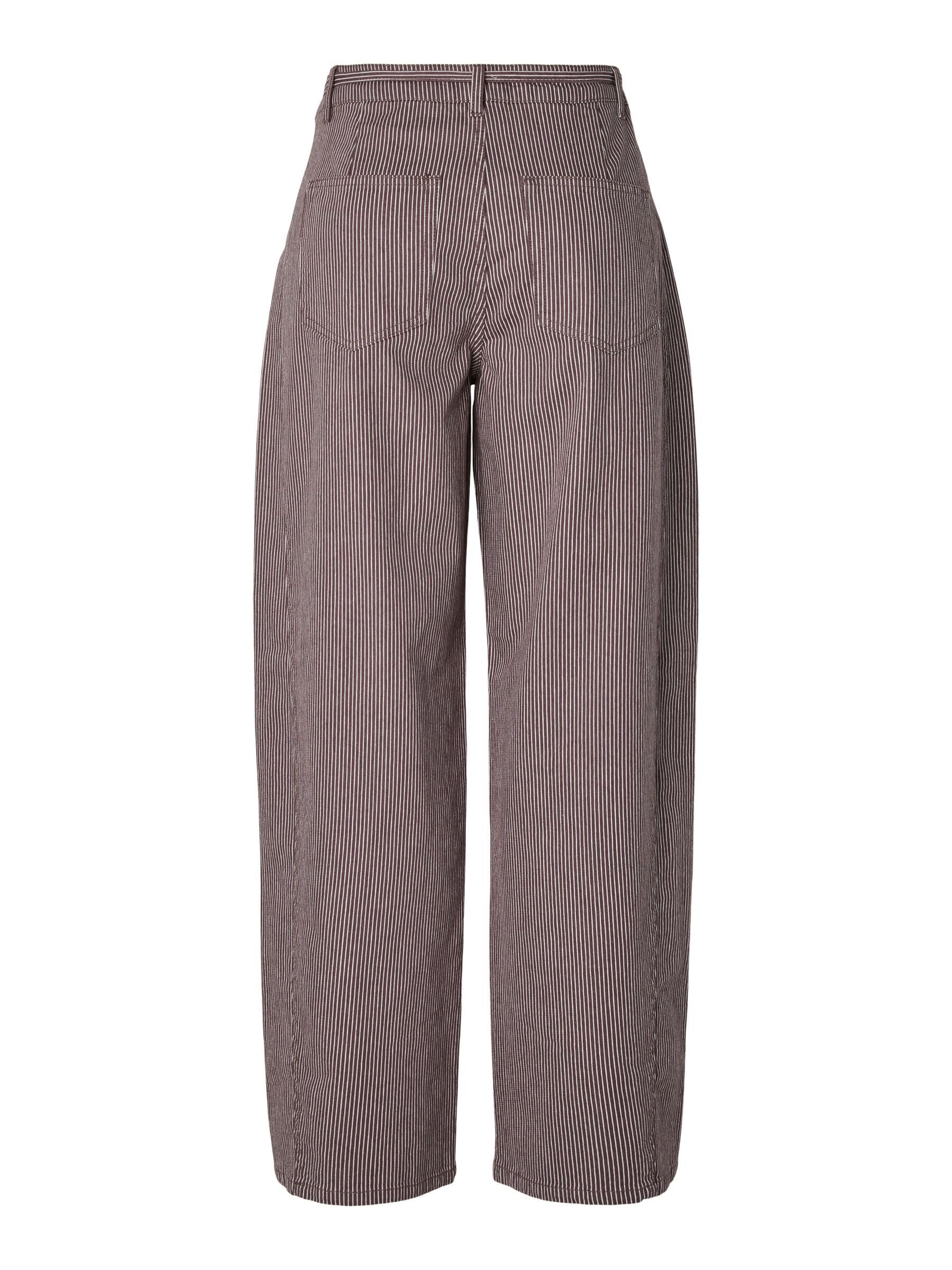 Pieces Pcbillo MW Tie Barrel jeans donna gamba barrel