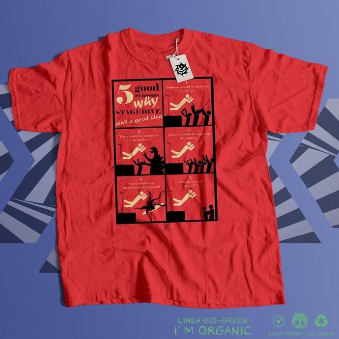 M4U Stage Dive maglietta unisex stampa digitale