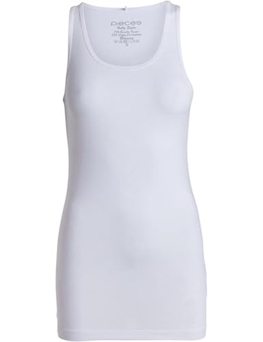 Pieces Pcholly Tank Top canotta donna blu taglia S