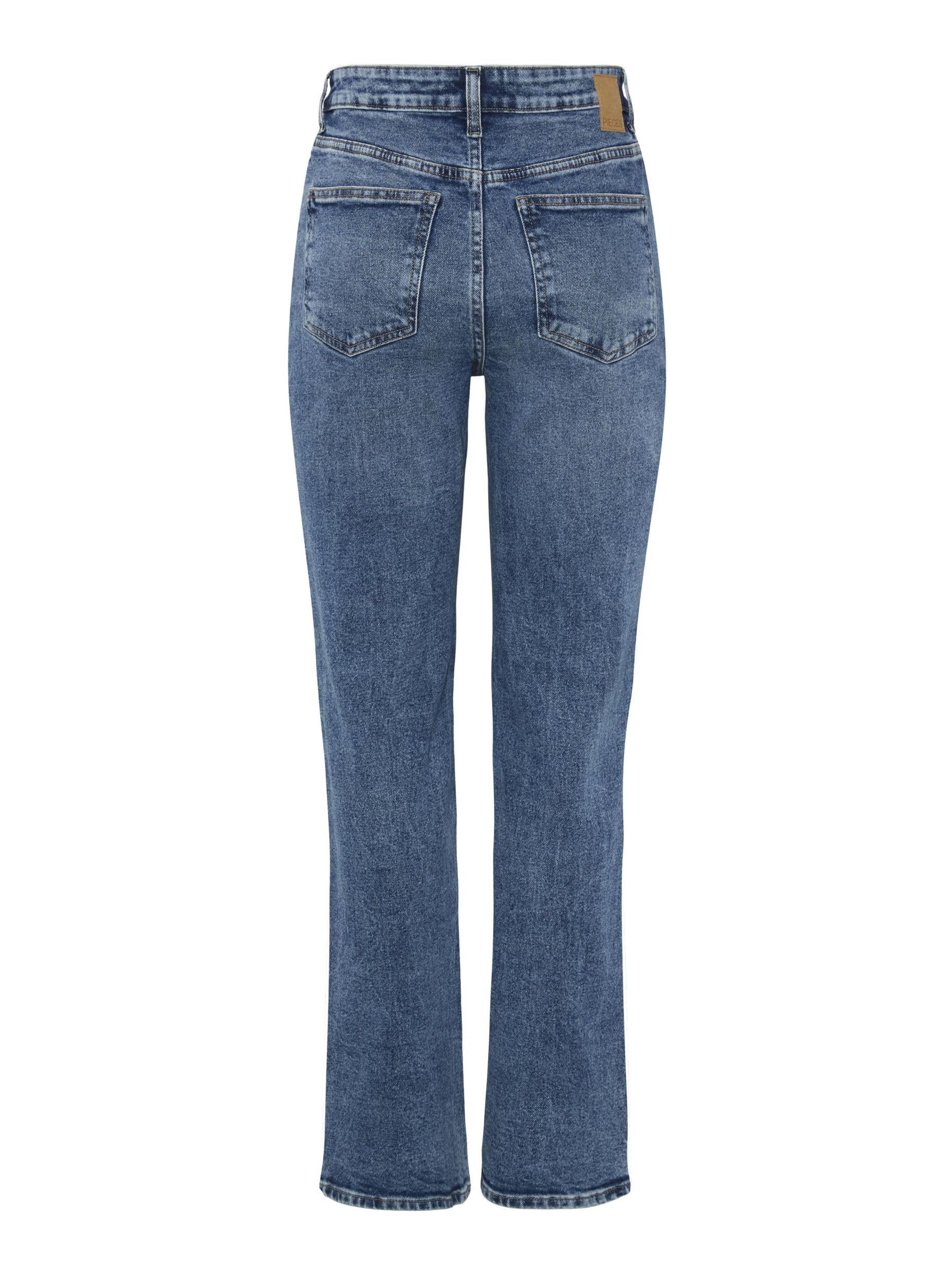 Pieces Pckelly HW Straight Jeans jeans donna vita alta