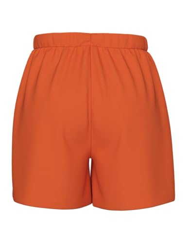 PIECES Pcfrack MW pantaloncini mandarino taglia XS