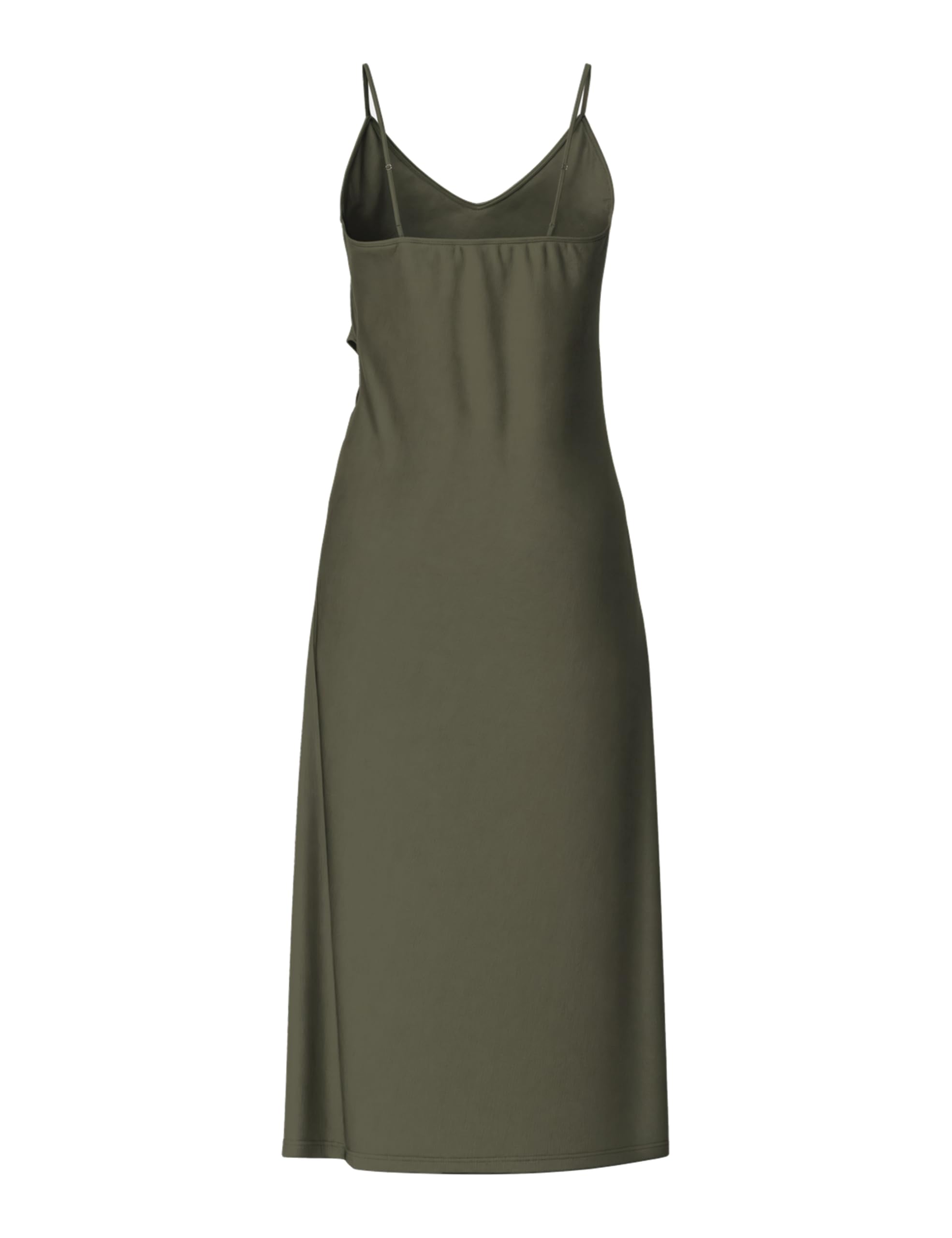 Pieces Pcanora Strap Midi Dress vestito donna S oro