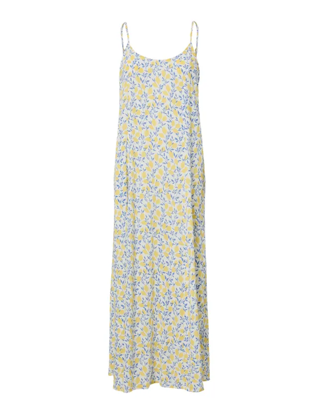 PIECES Pcbarri Slip abito donna lungo taglia L