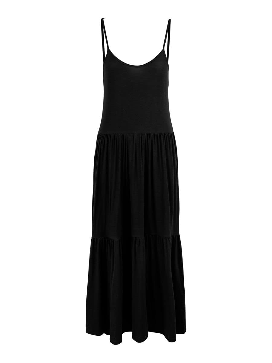 Pieces Pcneora Strap vestito midi donna elegante