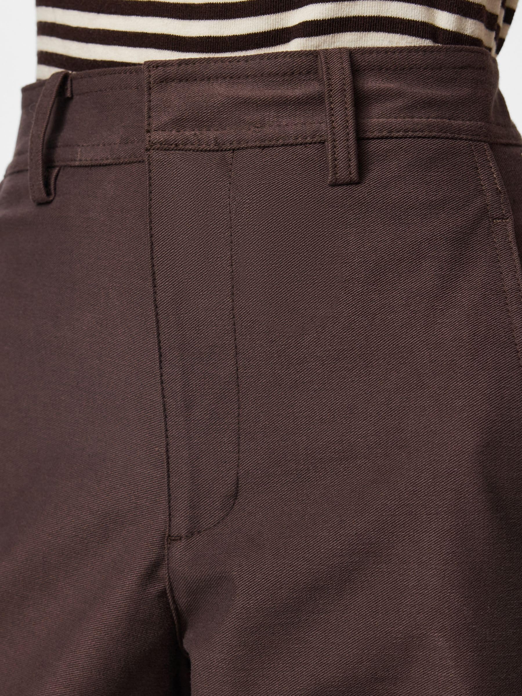 Pieces Pcrikke HW Barrel pantaloni donna hot fudge jersey