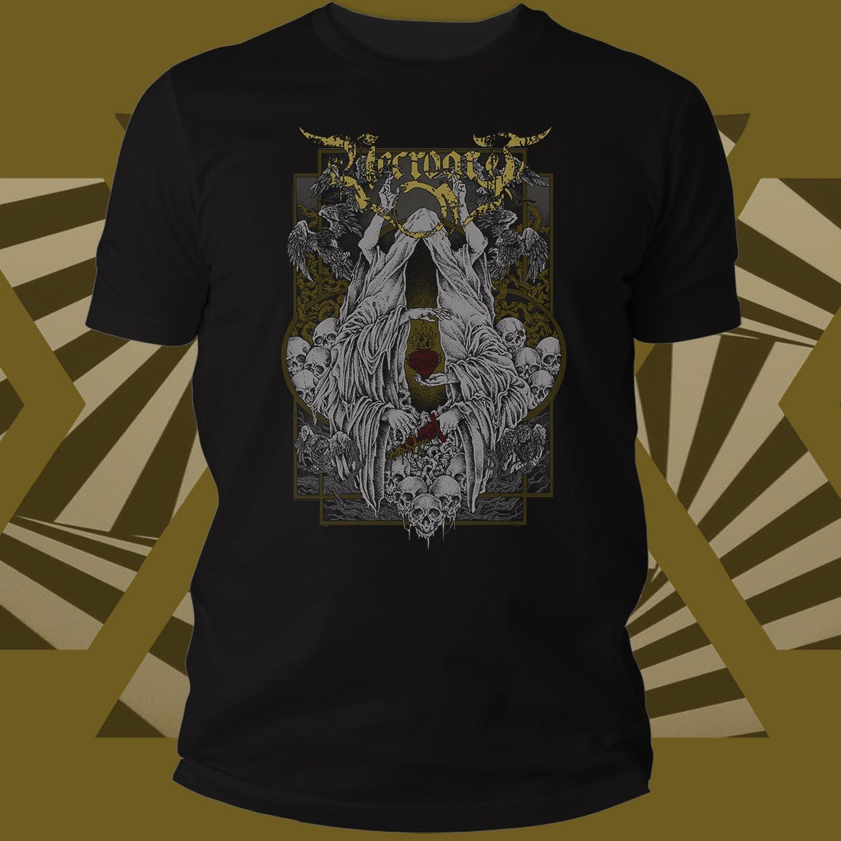 Matrix Music Store Necroart The Highest Law maglietta cotone organico