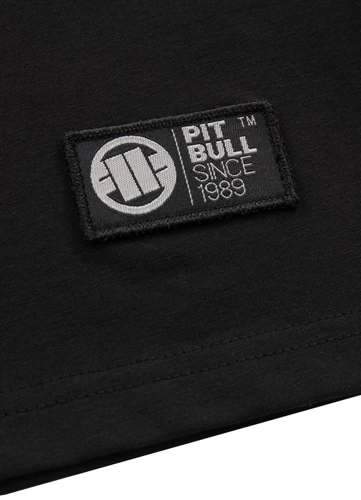 Pitbull Classic Boxing maglietta uomo nera in cotone