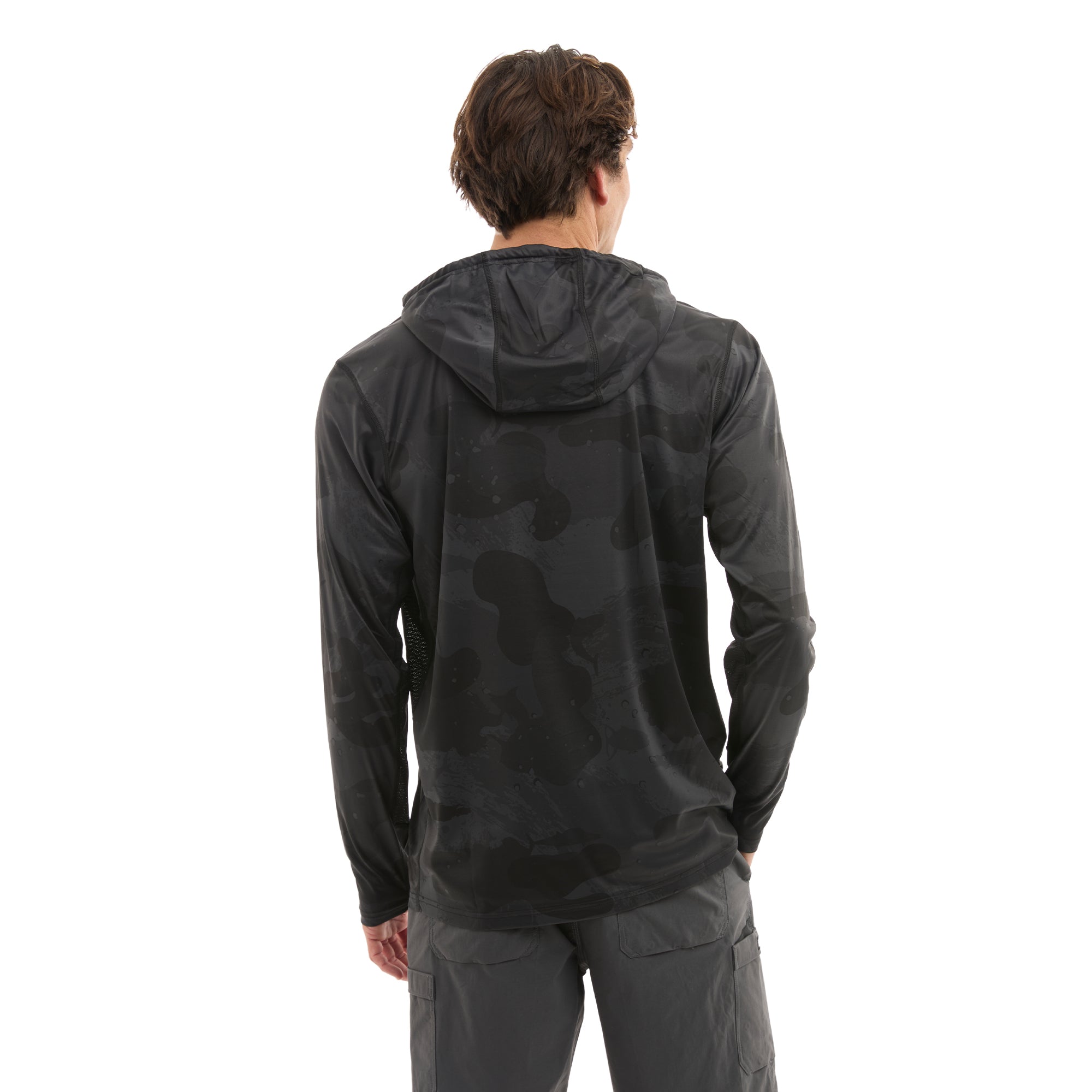 Pelagic Vaportek maglia pesca maniche lunghe nera UPF 50+