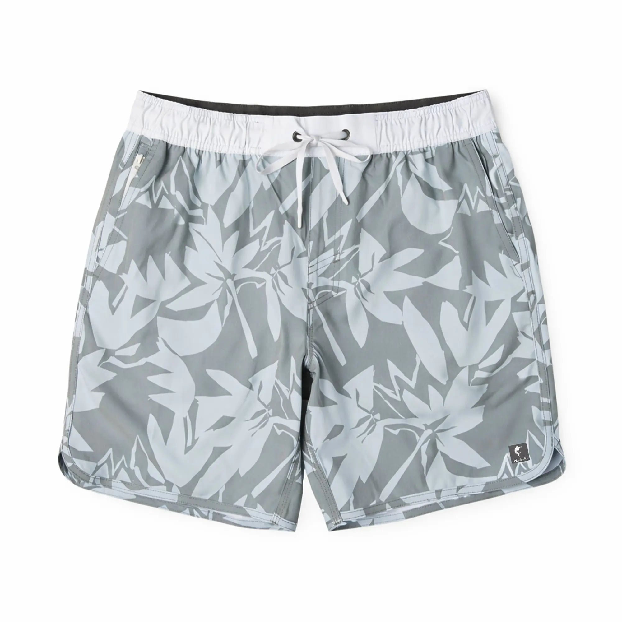 Pelagic Downswell 18 boardshort uomo grigio idrorepellente