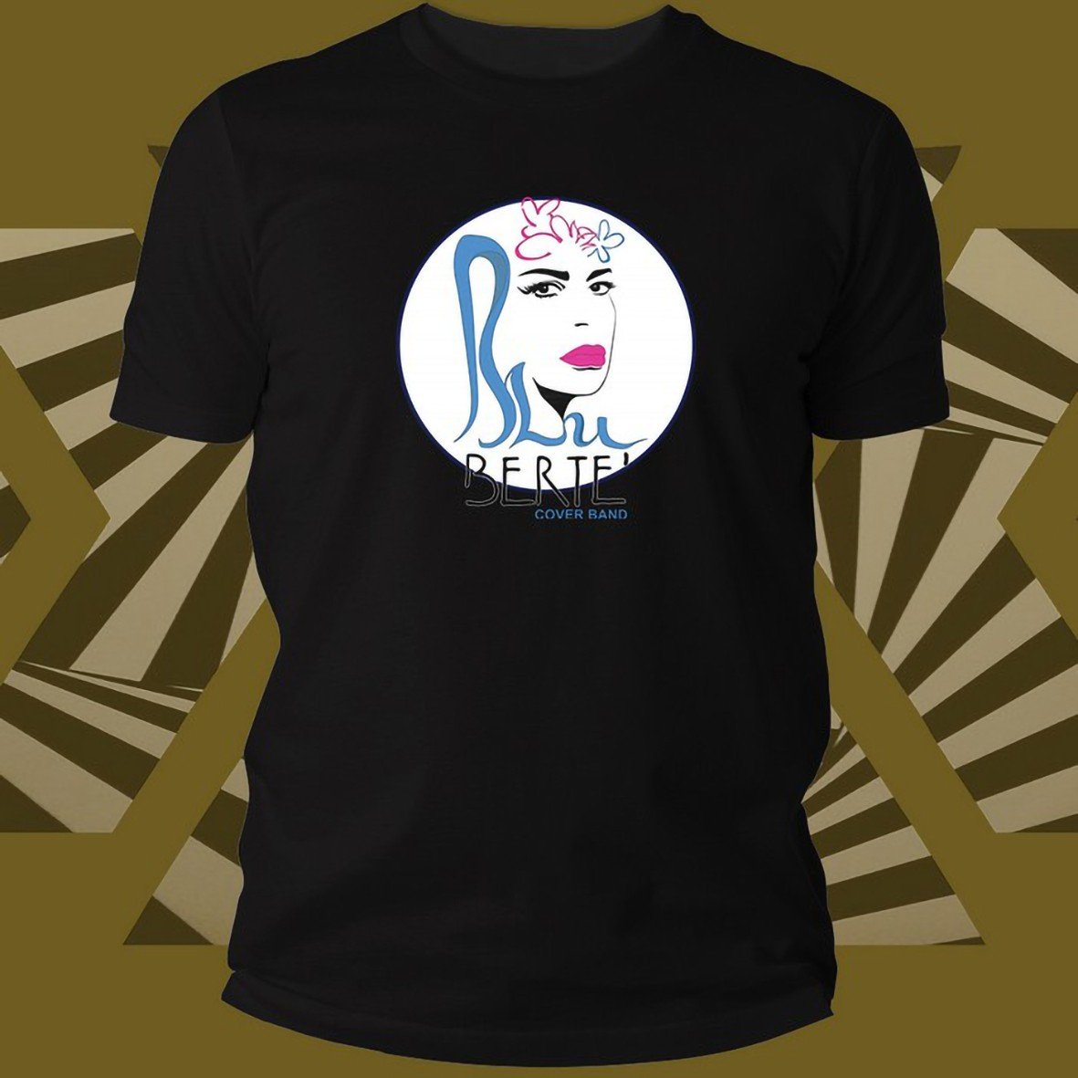 Matrix Music Store Bertè Cover Band t-shirt cotone organico